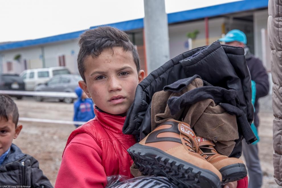 UNICEF funding shortage will leave 1 million children without life-saving supplies this winter
